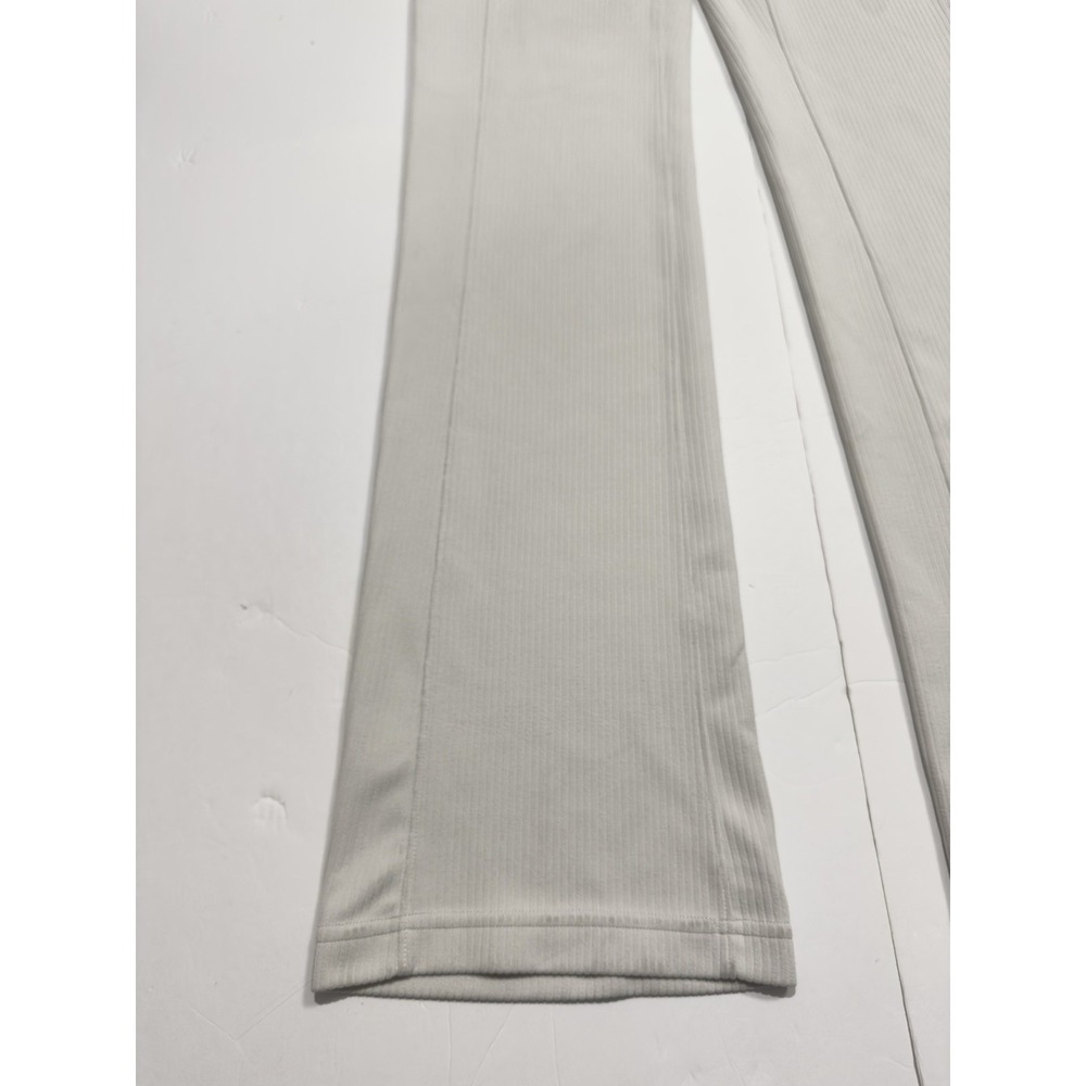 Lululemon Women's Ribbed Softstreme Flared Pant Stretch Size 4 Bone LW5GVK Yoga - Picture 7 of 14